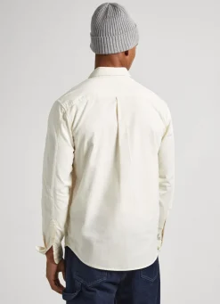 Men Pepe Jeans Regular Fit Cotton Twill Shirt