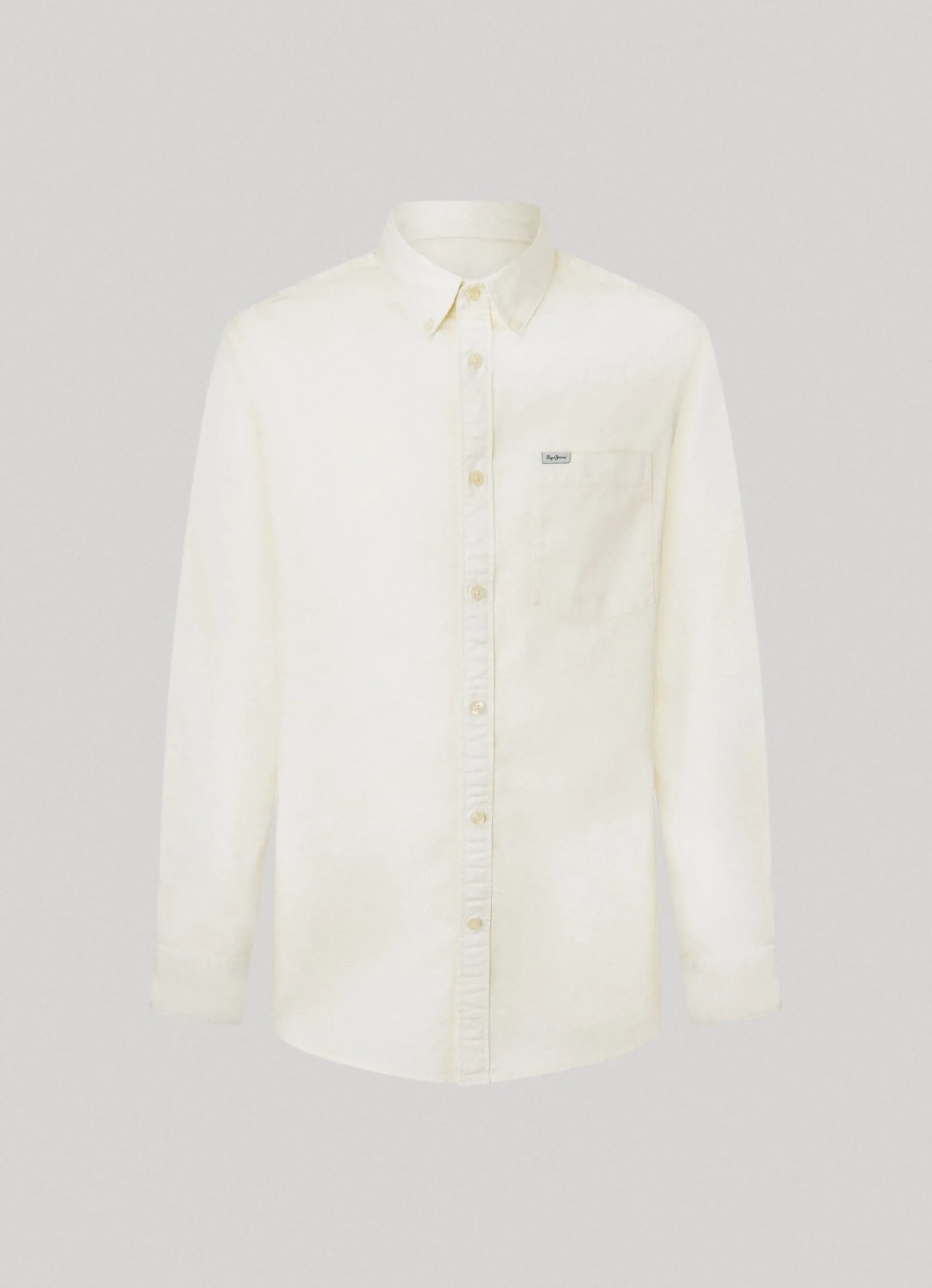 Men Pepe Jeans Regular Fit Cotton Twill Shirt