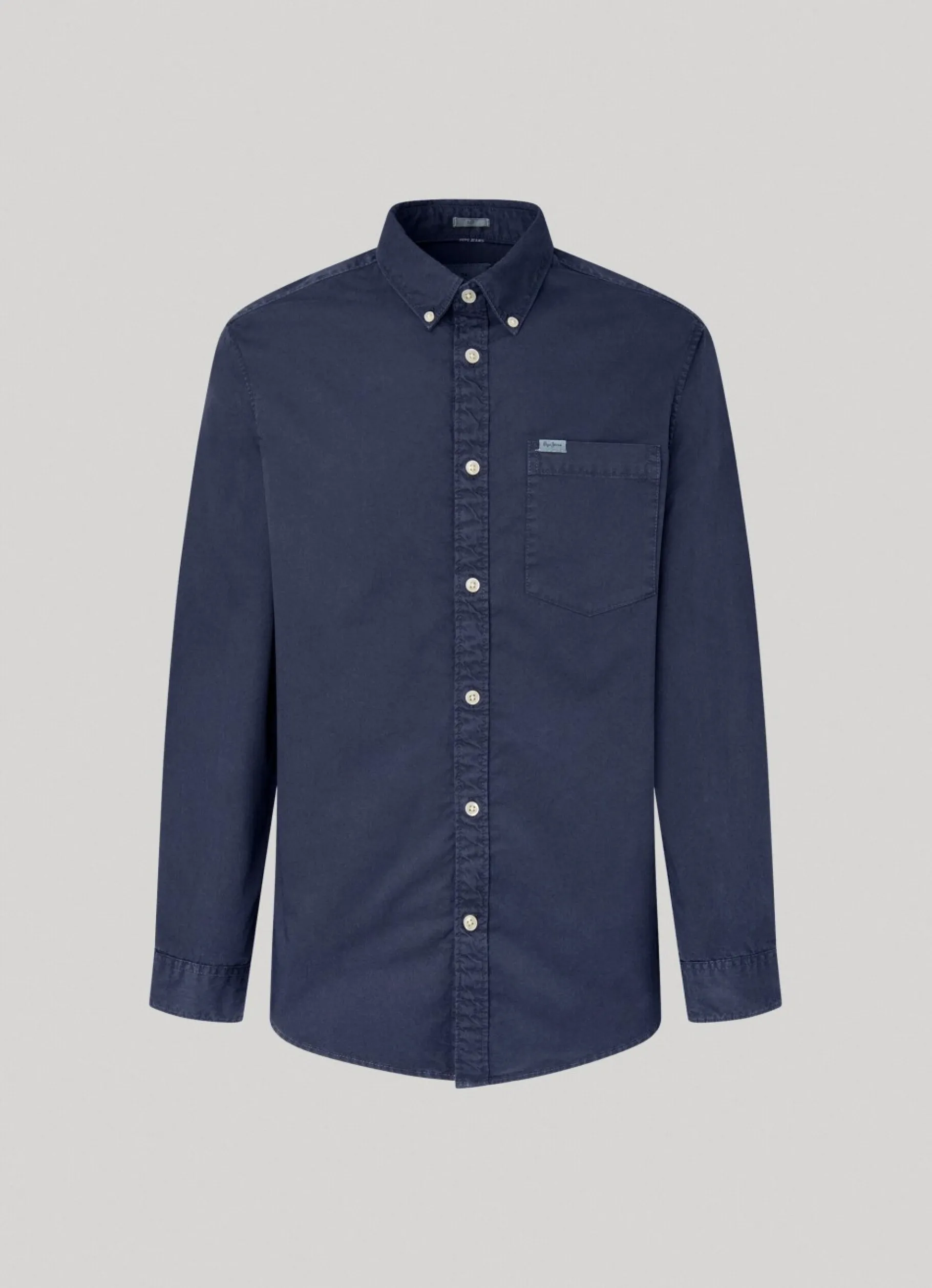 Men Pepe Jeans Regular Fit Cotton Twill Shirt