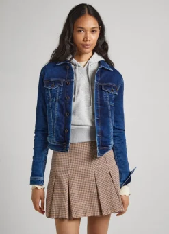 Women Pepe Jeans Regular Fit Gymdigo Jacket