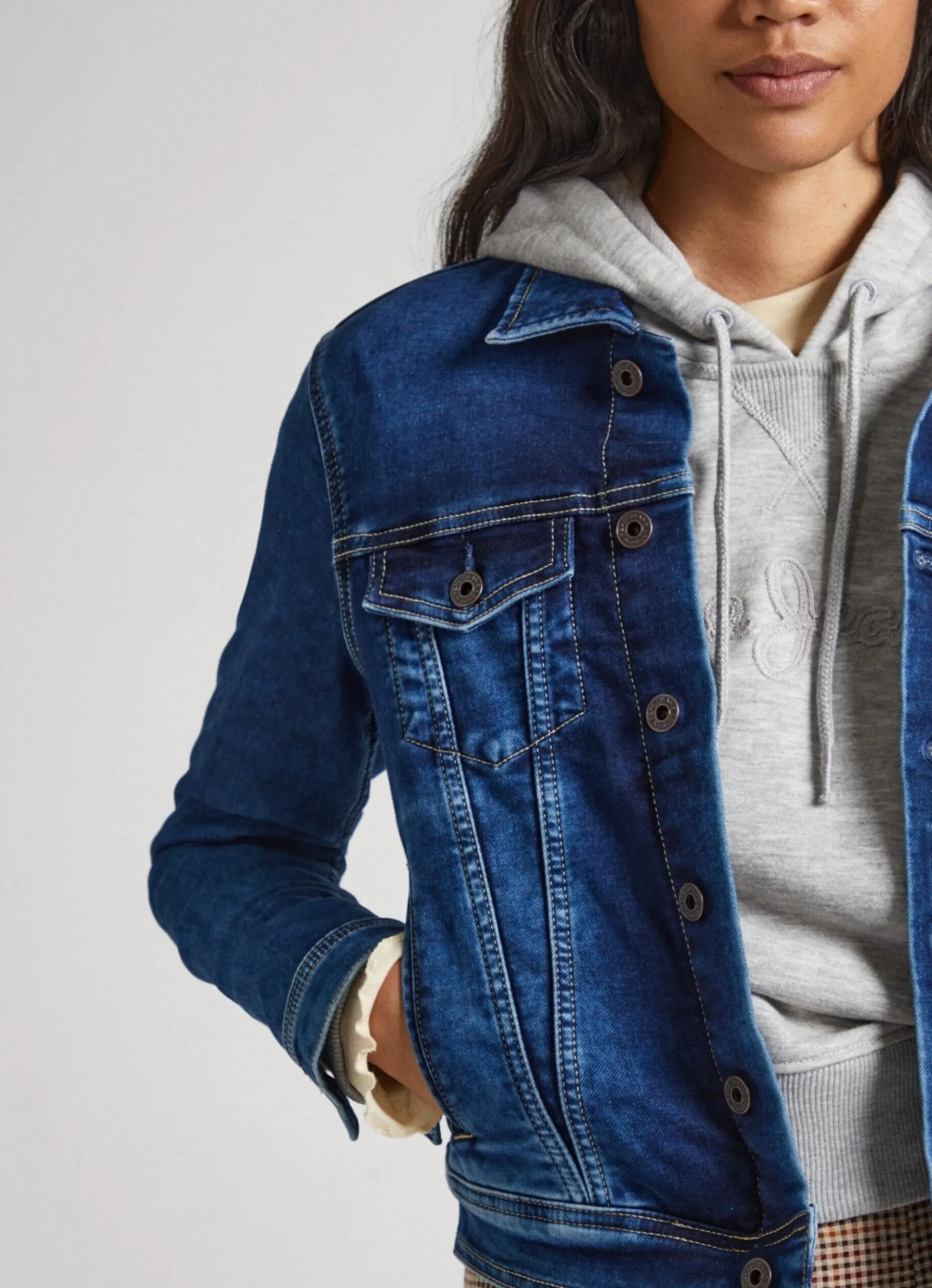 Women Pepe Jeans Regular Fit Gymdigo Jacket