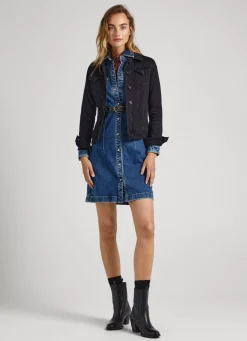 Women Pepe Jeans Regular Fit Gymdigo Jacket