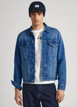 Men Pepe Jeans Regular Fit Jacket