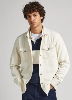 Men Pepe Jeans Regular Fit Overshirt