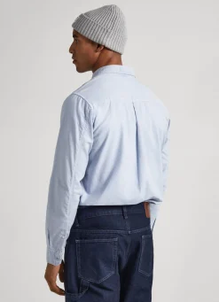 Men Pepe Jeans Regular Fit Oxford Shirt