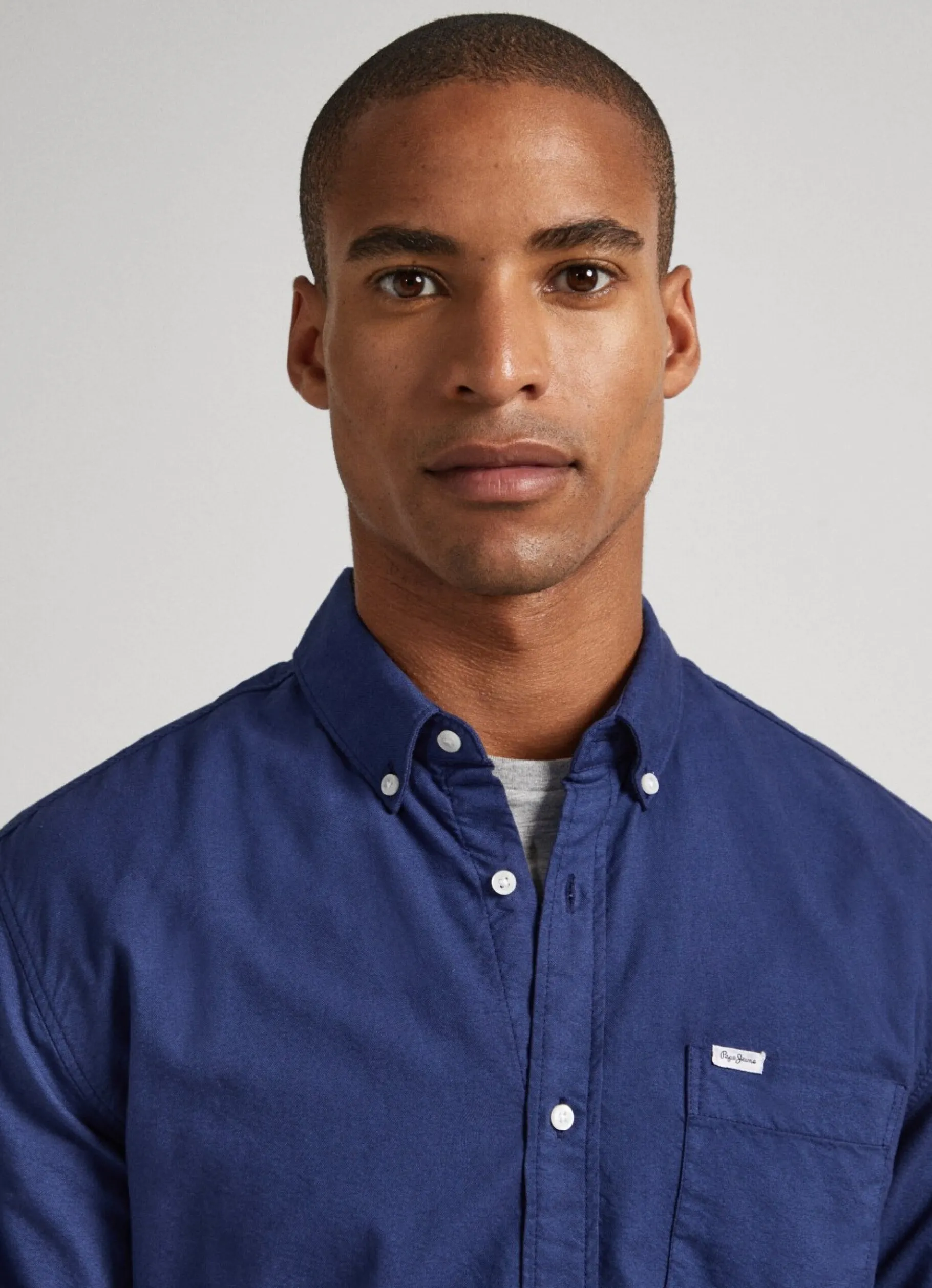 Men Pepe Jeans Regular Fit Oxford Shirt