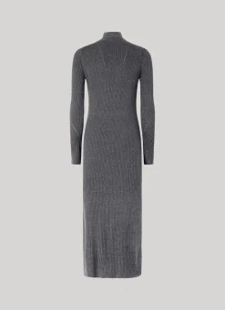 Women Pepe Jeans Regular Fit Ribbed Dress