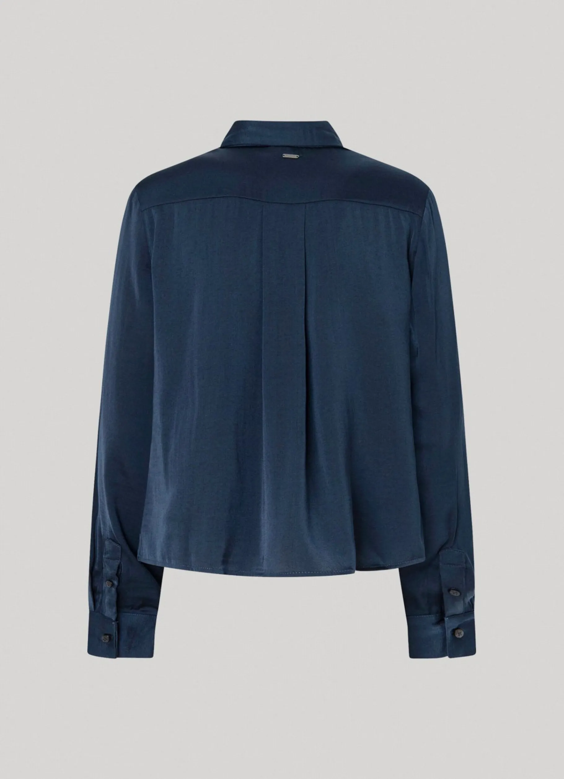 Women Pepe Jeans Regular Fit Satin Shirt
