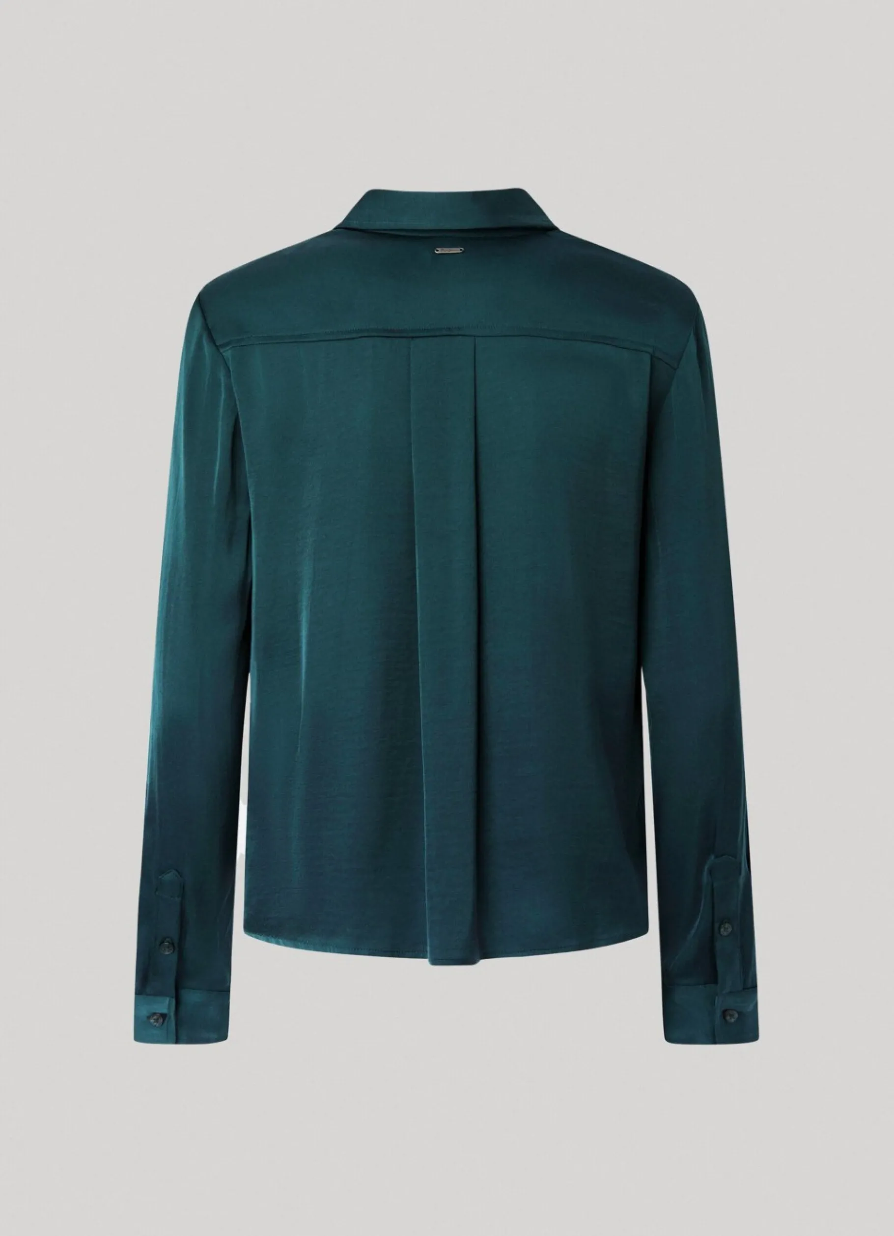 Women Pepe Jeans Regular Fit Satin Shirt