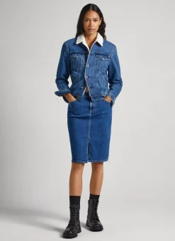 Women Pepe Jeans Regular Fit Skirt