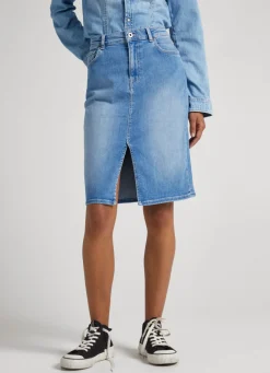 Women Pepe Jeans Regular Fit Skirt
