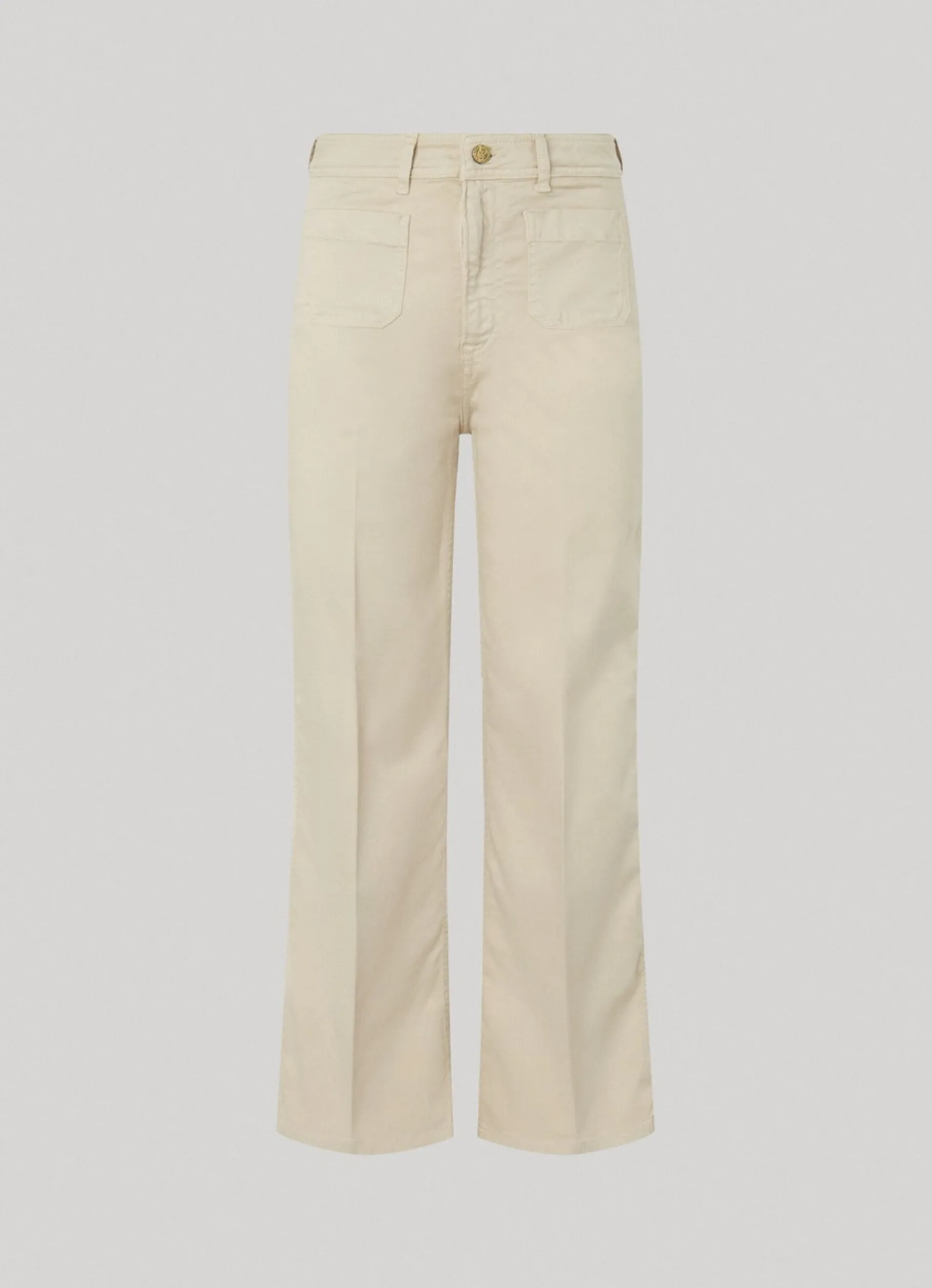 Women Pepe Jeans Relaxed Fit Cropped Trousers