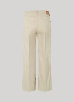 Women Pepe Jeans Relaxed Fit Cropped Trousers