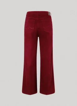 Women Pepe Jeans Relaxed Fit Cropped Trousers
