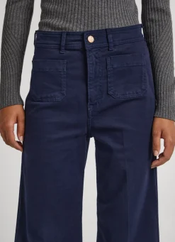 Women Pepe Jeans Relaxed Fit Cropped Trousers