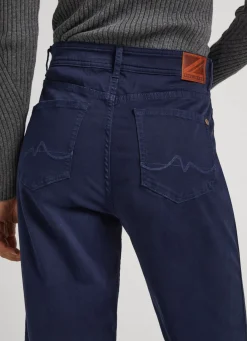 Women Pepe Jeans Relaxed Fit Cropped Trousers