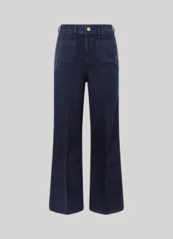 Women Pepe Jeans Relaxed Fit Cropped Trousers