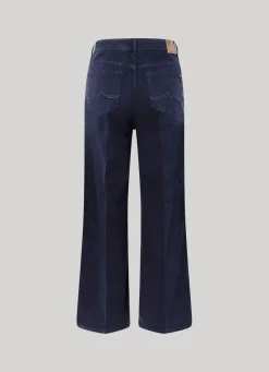 Women Pepe Jeans Relaxed Fit Cropped Trousers