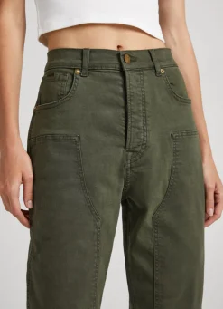 Women Pepe Jeans Relaxed Fit 5-Pocket Trousers