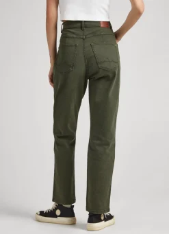 Women Pepe Jeans Relaxed Fit 5-Pocket Trousers