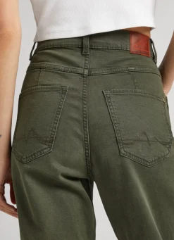 Women Pepe Jeans Relaxed Fit 5-Pocket Trousers