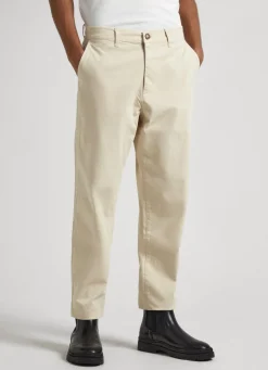 Men Pepe Jeans Relaxed Harrow Chino Trousers
