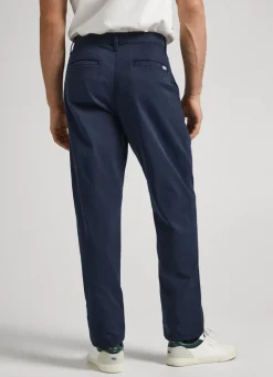 Men Pepe Jeans Relaxed Harrow Chino Trousers