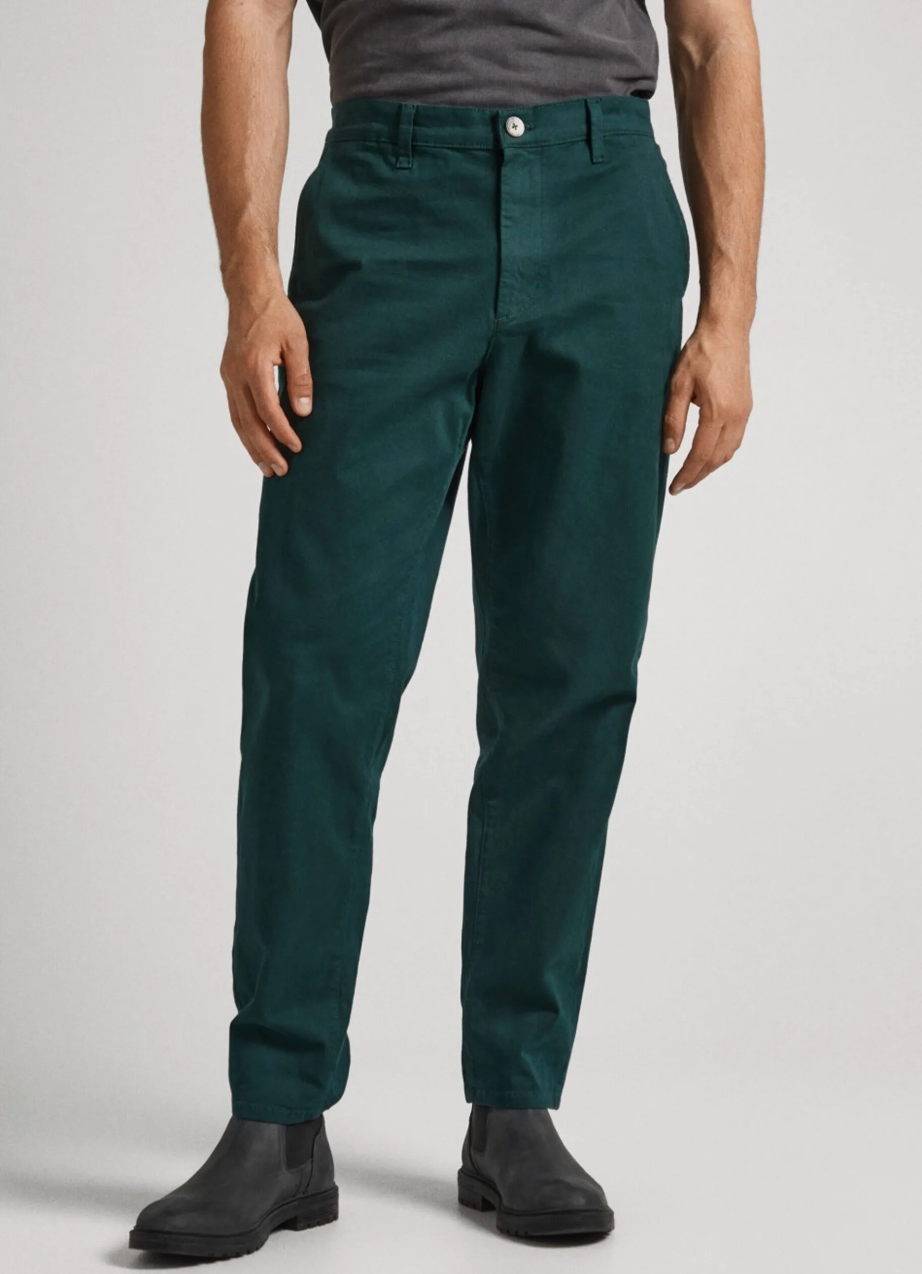 Men Pepe Jeans Relaxed Harrow Chino Trousers