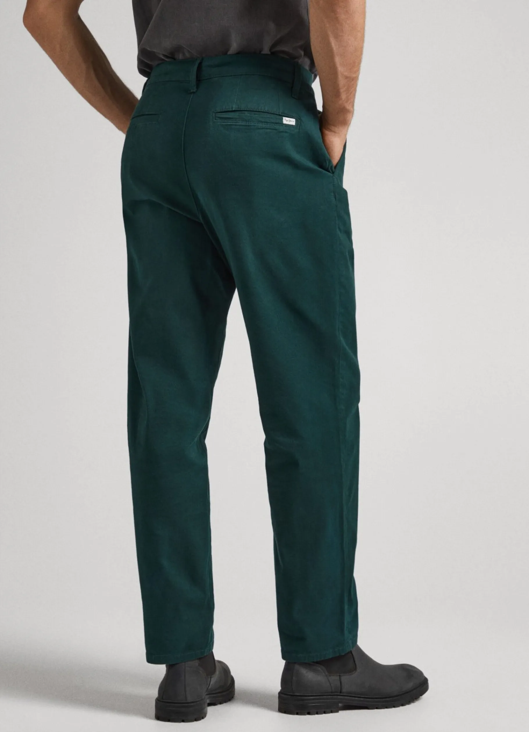 Men Pepe Jeans Relaxed Harrow Chino Trousers