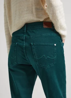 Women Pepe Jeans Relaxed 5-Pocket Denim Trousers
