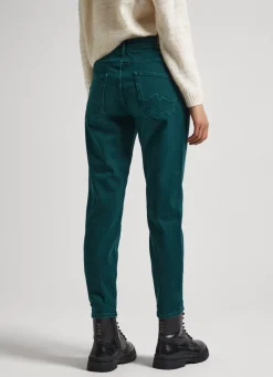 Women Pepe Jeans Relaxed 5-Pocket Denim Trousers
