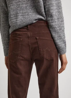 Women Pepe Jeans Relaxed 5-Pocket Denim Trousers