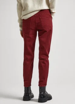 Women Pepe Jeans Relaxed 5-Pocket Denim Trousers