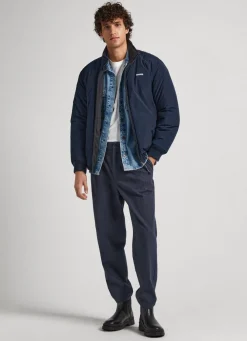 Men Pepe Jeans Reversible Bomber Jacket