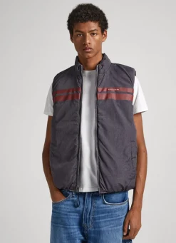 Men Pepe Jeans Reversible Padded Gilet