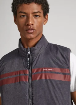 Men Pepe Jeans Reversible Padded Gilet
