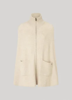 Women Pepe Jeans Ribbed Cape Cardigan