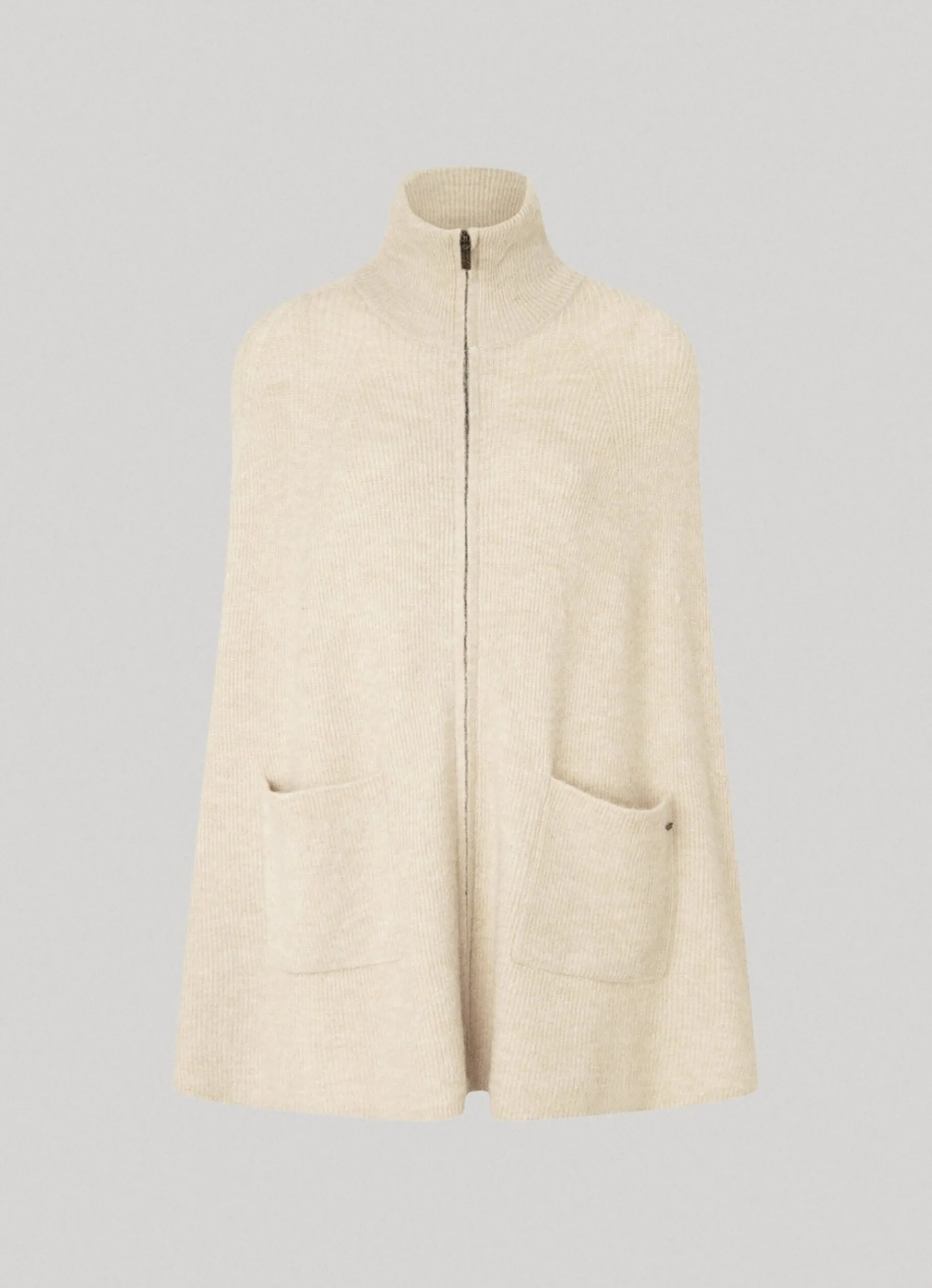 Women Pepe Jeans Ribbed Cape Cardigan