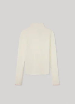 Girl Pepe Jeans Ribbed High Neck Sweater
