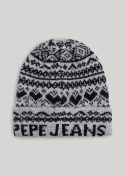 Women Pepe Jeans Ribbed Knit Beanie