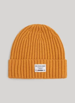 Girl Pepe Jeans Ribbed Knit Beanie