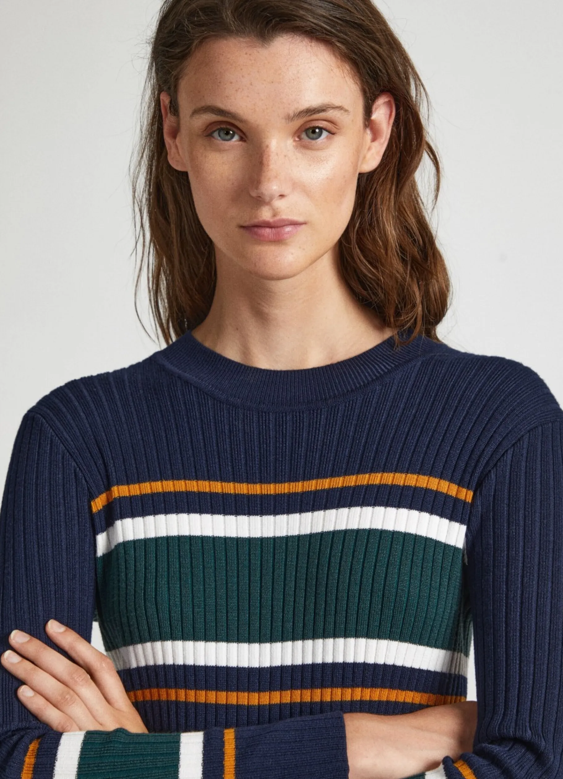 Women Pepe Jeans Ribbed Knit Dress