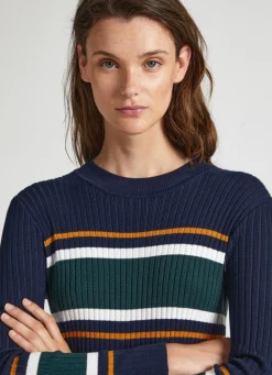 Women Pepe Jeans Ribbed Knit Dress
