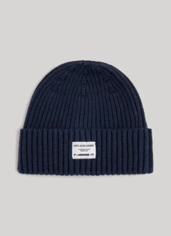 Women Pepe Jeans Ribbed Knit Hat