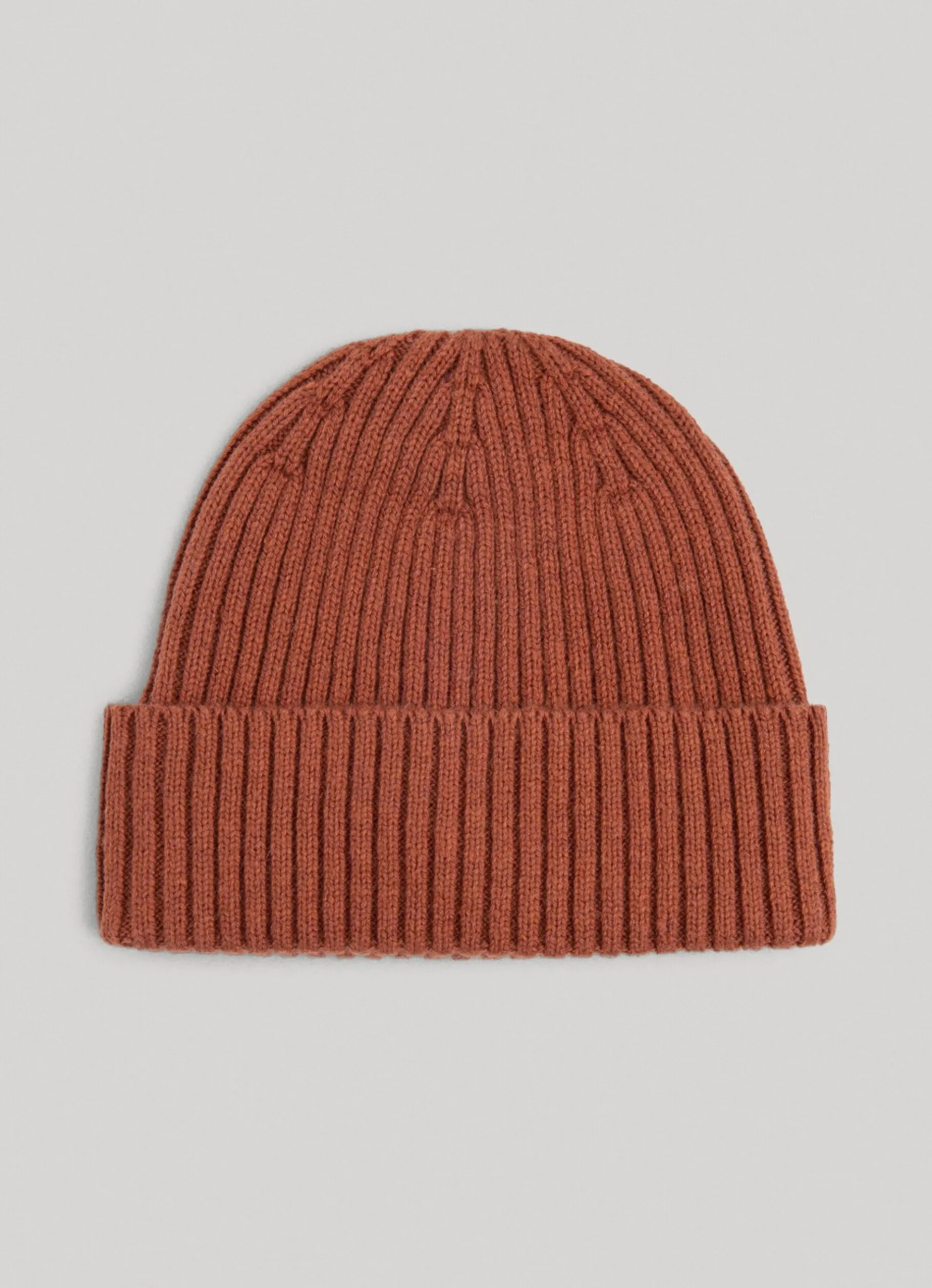 Men Pepe Jeans Ribbed Knit Hat