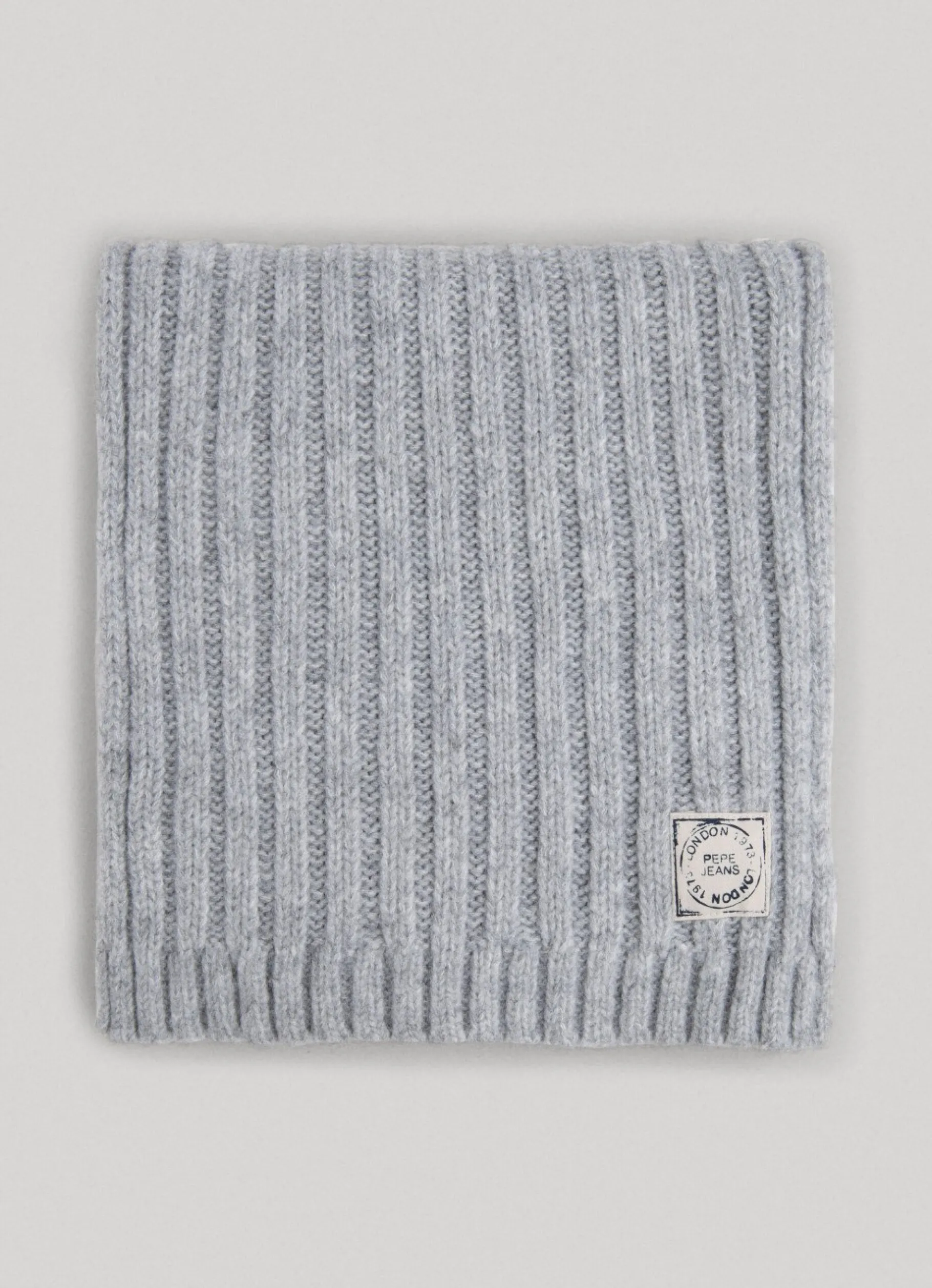 Women Pepe Jeans Ribbed Knit Scarf