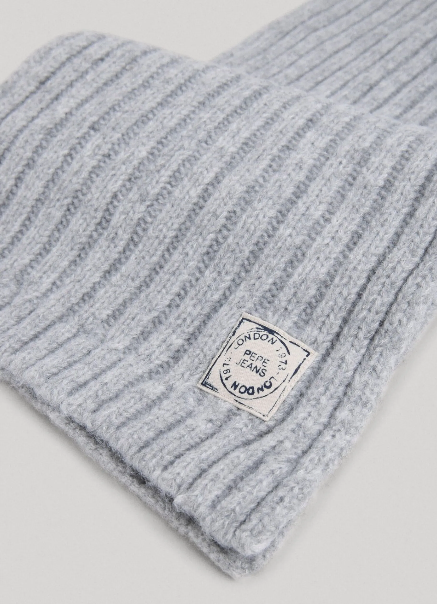 Women Pepe Jeans Ribbed Knit Scarf