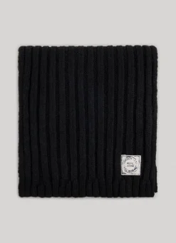 Women Pepe Jeans Ribbed Knit Scarf