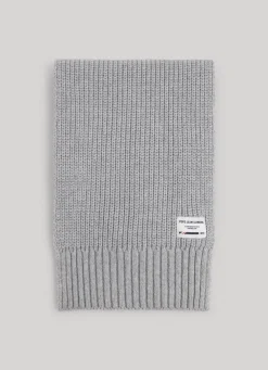 Men Pepe Jeans Ribbed Knit Scarf