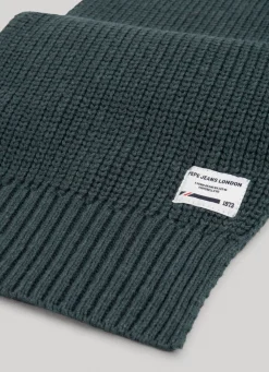 Men Pepe Jeans Ribbed Knit Scarf